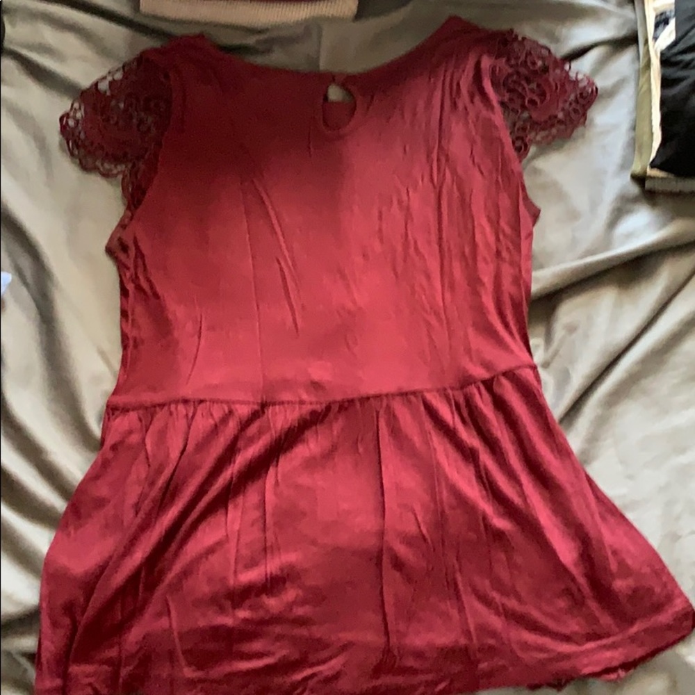 Red blouse - Picture 2 of 5